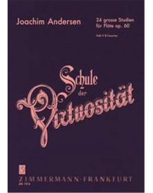 J. Andersen : 24 Grandes études Vol. 2 - école de la virtuosité