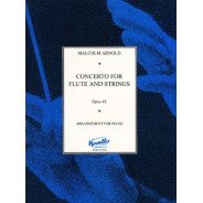 M. Arnold : Concerto for flute and strings Op. 45
