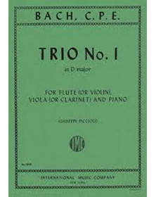 C.P.E. Bach : Trio N°1 en...