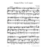 C.P.E. Bach : Sonates Vol. 1 (sol majeur et mi mineur)