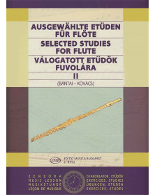 Bantai - Kovacs : Choix D'études Pour Flûte Vol. 2