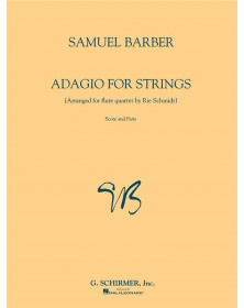S. Barber : Adagio for Strings (4 Flûtes et Piano)