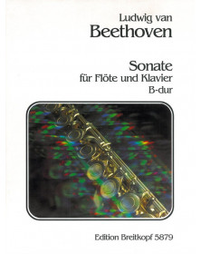 Beethoven : Sonate en Si Majeur (Flûte / Piano)