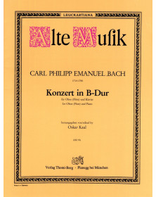 C.P.E. Bach : Concerto en si majeur