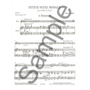 Petite Suite Modale - Henri Bert - Flute et Piano - Alphonse Leduc