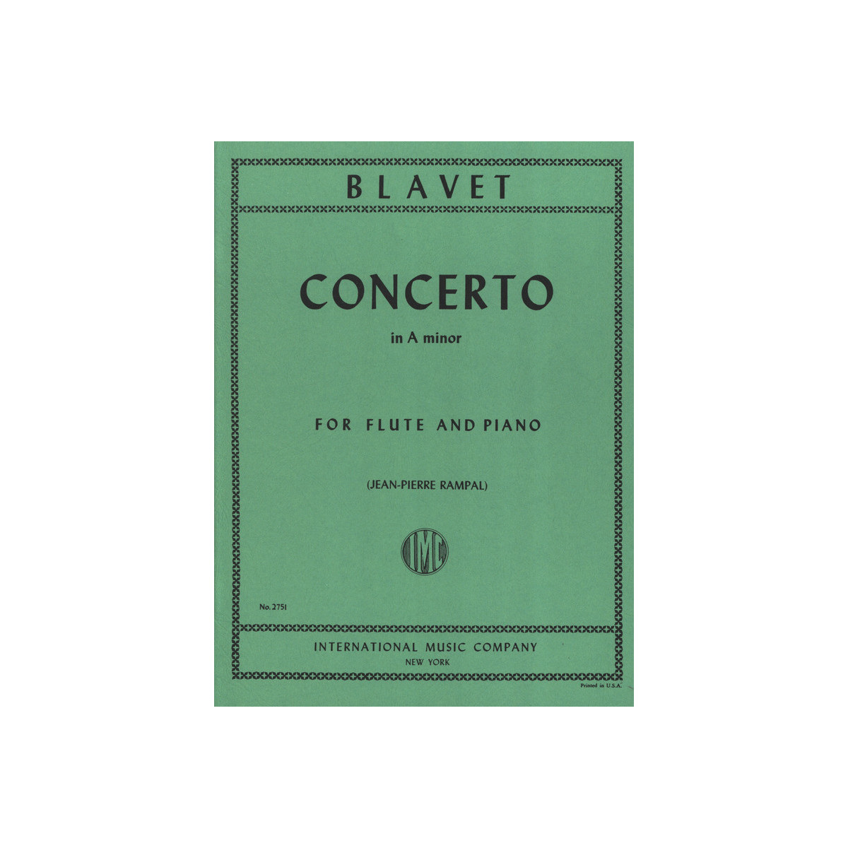 M. Blavet : Concerto en la mineur (Rampal)