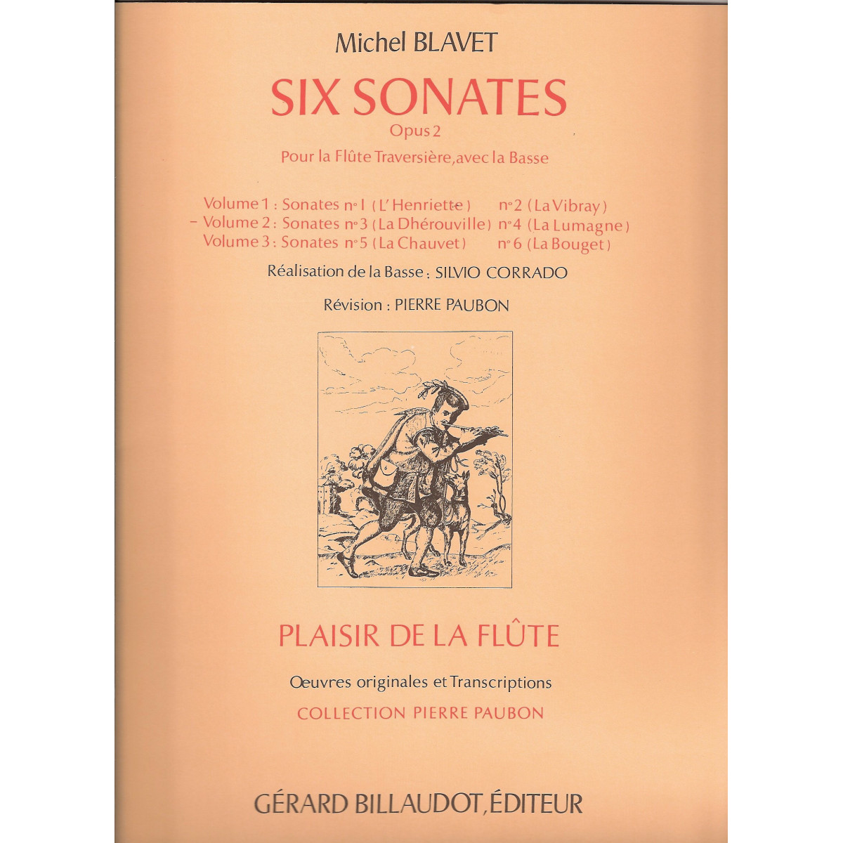 Blavet : Six Sonates Opus 2 Volume 2 : Sonates 3 Et 4