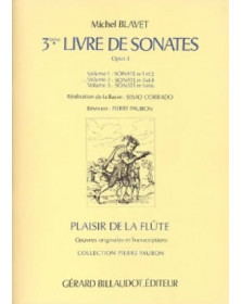 Blavet : 3ème Livre De Sonates Op. 3 Vol. 2 : Sonates 3 Et 4