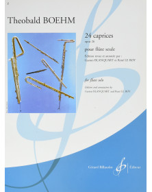 Th. Boehm : 24 Caprices Opus 26