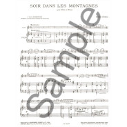 Eugène Bozza : Soir Dans Les Montagnes