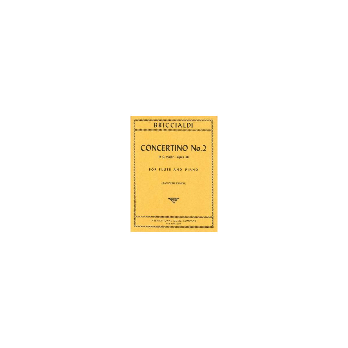 Giulio Briccialdi : Concertino N° 2 en sol majeur Op. 48