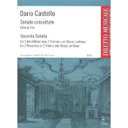Dario Castello : Sonate Concertate - Seconda Sonata