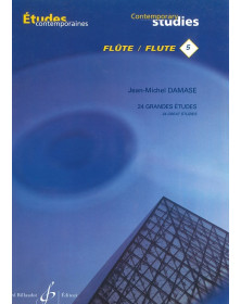 Jean-Michel Damase : 24 Grandes Etudes pour Flûte