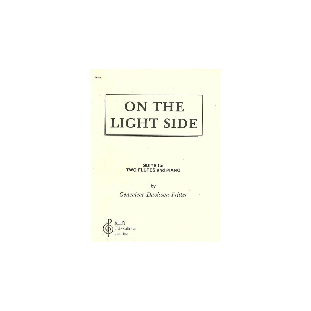 Genevieve Davisson Fritter : On the light side