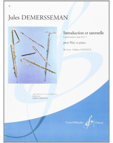 Jules Demersseman : Introduction Et Tarentelle Opus 2 N° 5