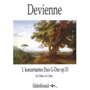 François Devienne : Duo concertant en sol majeur op. 53