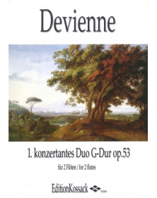 François Devienne : Duo concertant en sol majeur op. 53