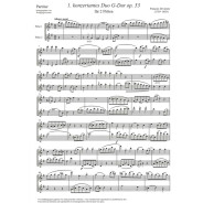 François Devienne : Duo concertant en sol majeur op. 53