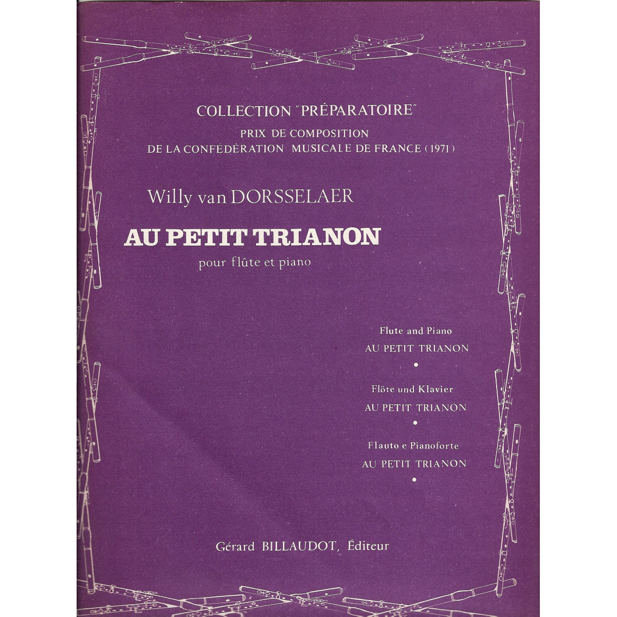 W. van Dorsselaer : Au Petit Trianon