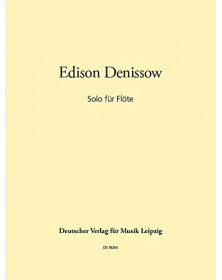 Denisov : Solo für Flöte