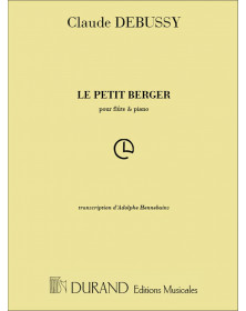 Claude Debussy : Le Petit Berger Pour Flûte Et Piano