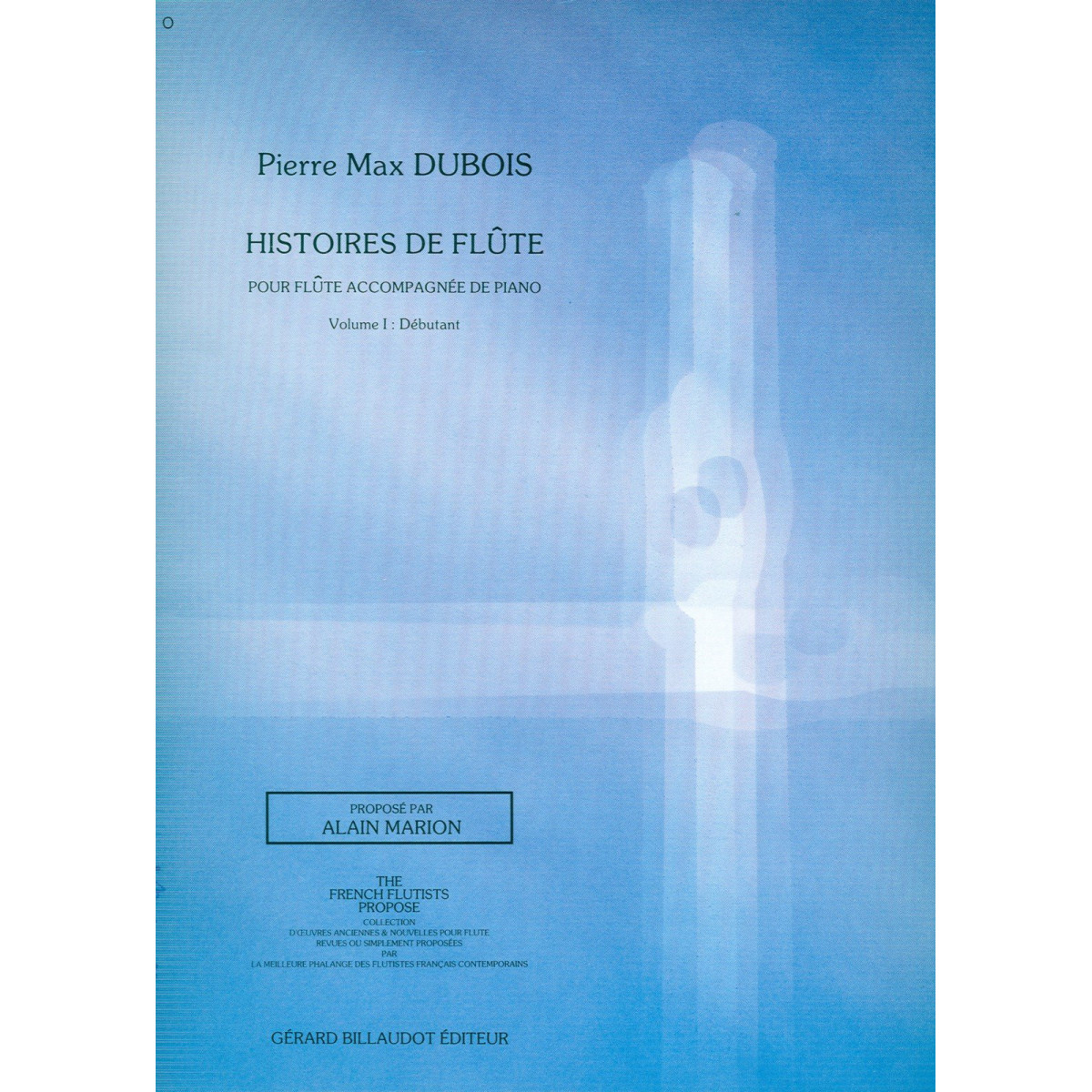 Pierre Max Dubois : Histoires De Flutes Volume 1