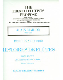 Pierre Max Dubois : Histoires De Flutes Volume 2