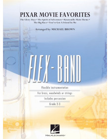 Michael Brown : Pixar Movie Favorites Flex-Band - Grade 2-3 Ensemble Flexible (5 part)