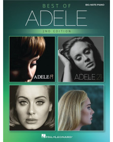 Best of Adele for Big-Note Piano 2nd Edition