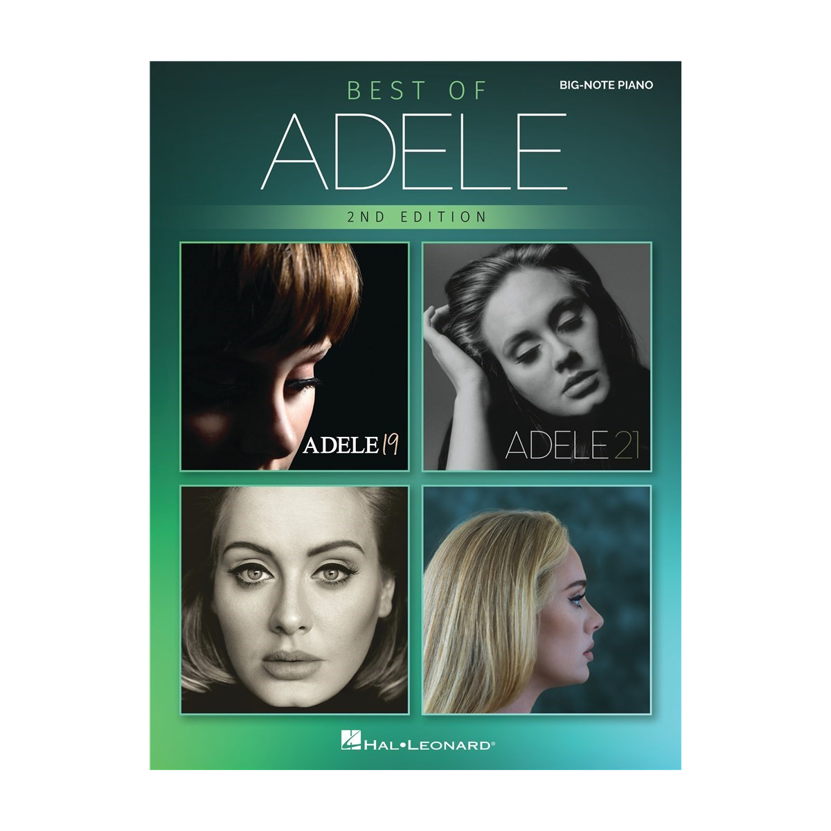 Best of Adele for Big-Note Piano 2nd Edition