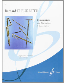 Bernard Fleurette : Insouciance Pour Flûte Traversière et Piano