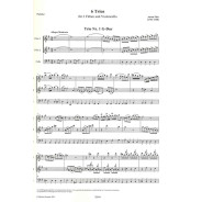 Anton FILTZ : 6 Trios Volume 1 Pour 2 Flûtes Traversières et Violoncelle
