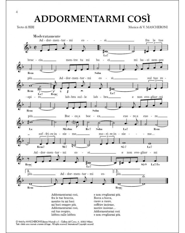 100 Ballabili - Instruments en Do
