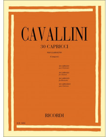 Ernesto Cavallini : 30 Capricci - 30 Caprices Pour Clarinette