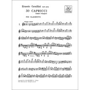 Ernesto Cavallini : 30 Capricci - 30 Caprices Pour Clarinette