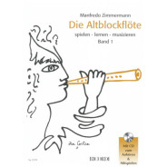 Manfredo Zimmermann : Die Altblockflöte Band 1