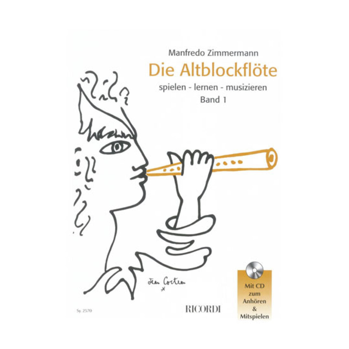 Manfredo Zimmermann : Die Altblockflöte Band 1
