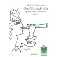 Manfredo Zimmermann : Die Altblockflöte Band 2