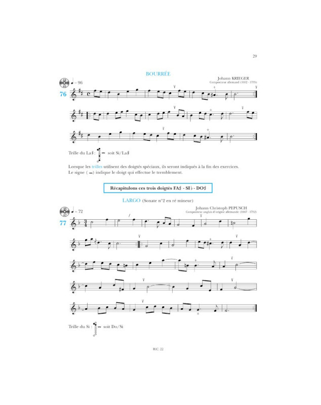 Jean-Louis Margo : La Flûte à Bec à l'école de musique Vol.1 + CD