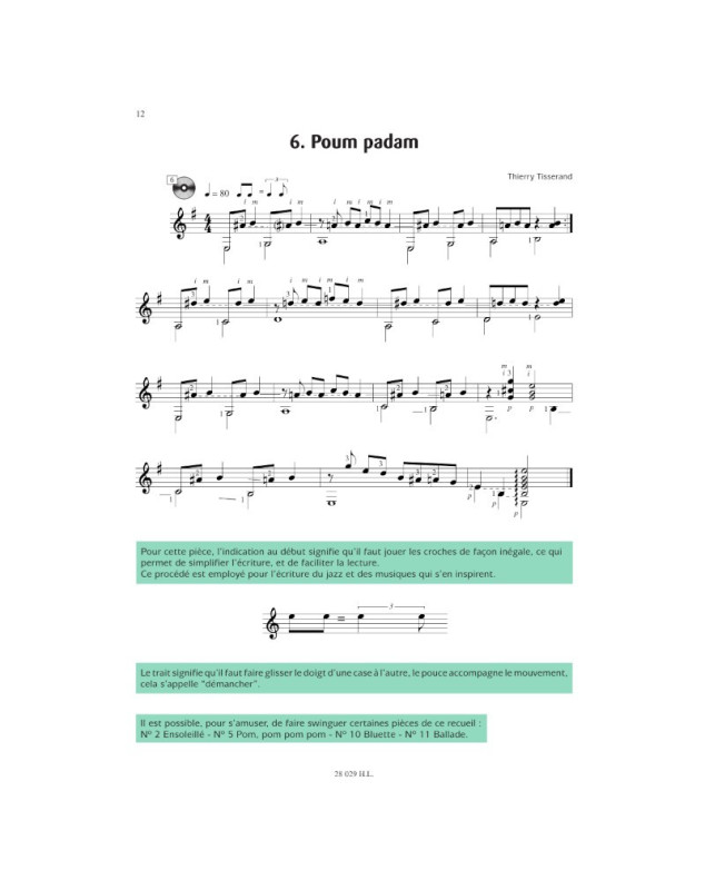 Je deviens guitariste Volume 2 - Thierry Tisserand - Henry Lemoine