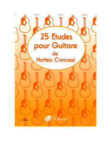 25 Etudes Op.60 pour Guitare - Matteo Carcassi - Henry Lemoine