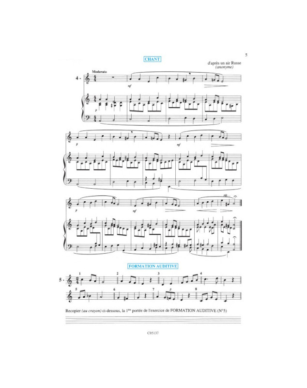 Le Guide de formation musicale Vol.2 - Truchot - Mériot - Combre