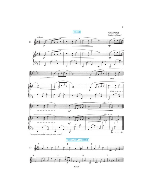 Le Guide de formation musicale Vol. 3 - Préparatoire 1 - IM3 - Combre