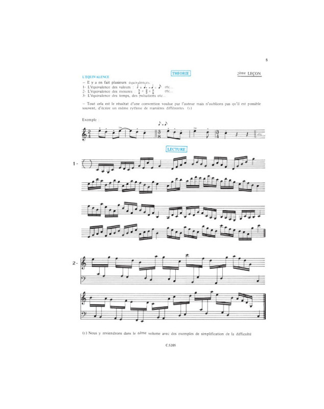 Le Guide de formation musicale Vol.5 - élémentaire 1 - Combre