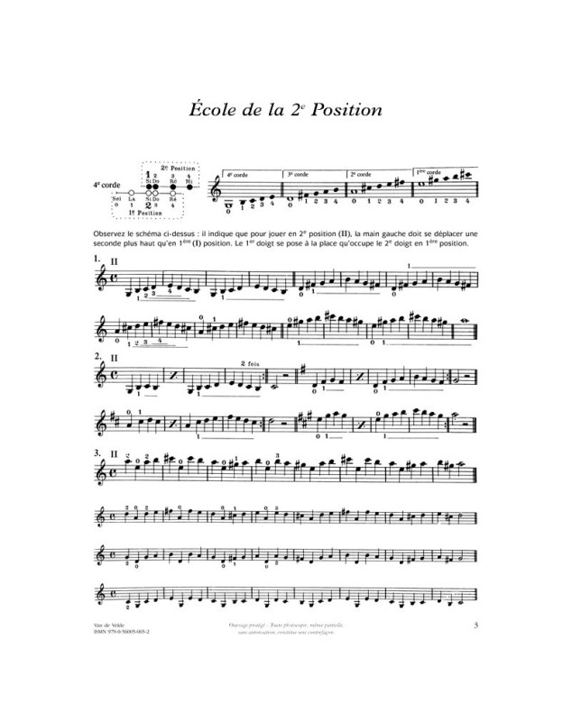 Ecole des positions 2ème Position