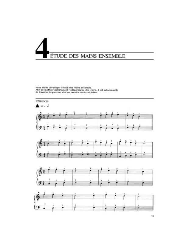 Le Piano à portée de mains - Editions Van de Velde