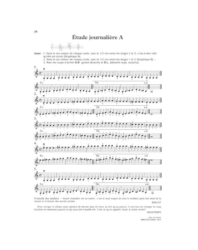 Le Petit Paganini Vol. 1 - Ernest Van de Velde