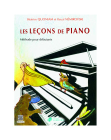 Les Leçons de Piano - Béatrice Quoniam et Pascal Nemirovski - Henry Lemoine