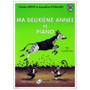 Ma deuxième (2ème) Année de Piano - Hervé Pouillard - Henry Lemoine