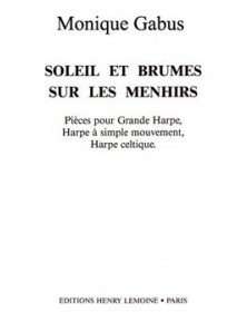 Soleil et brumes sur menhirs
